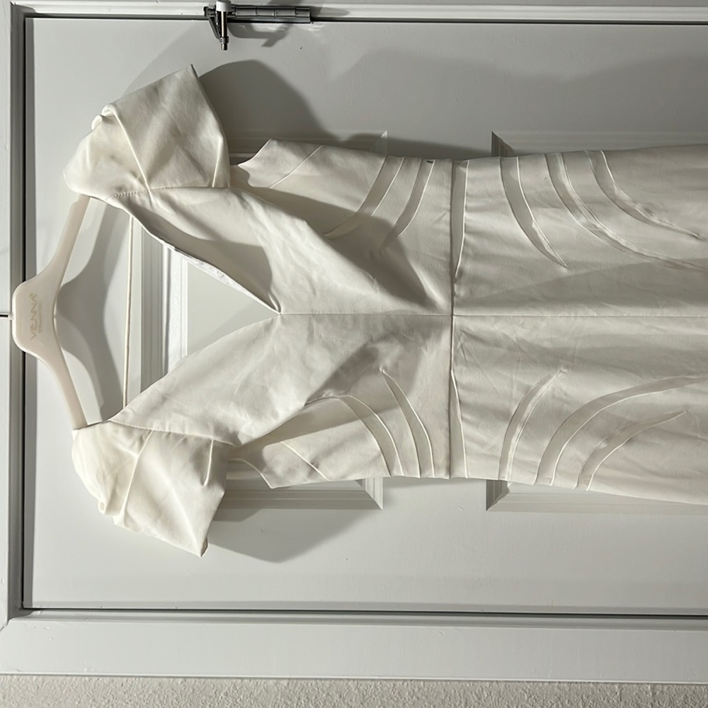 White BCBG MAXAZRIA White Dress